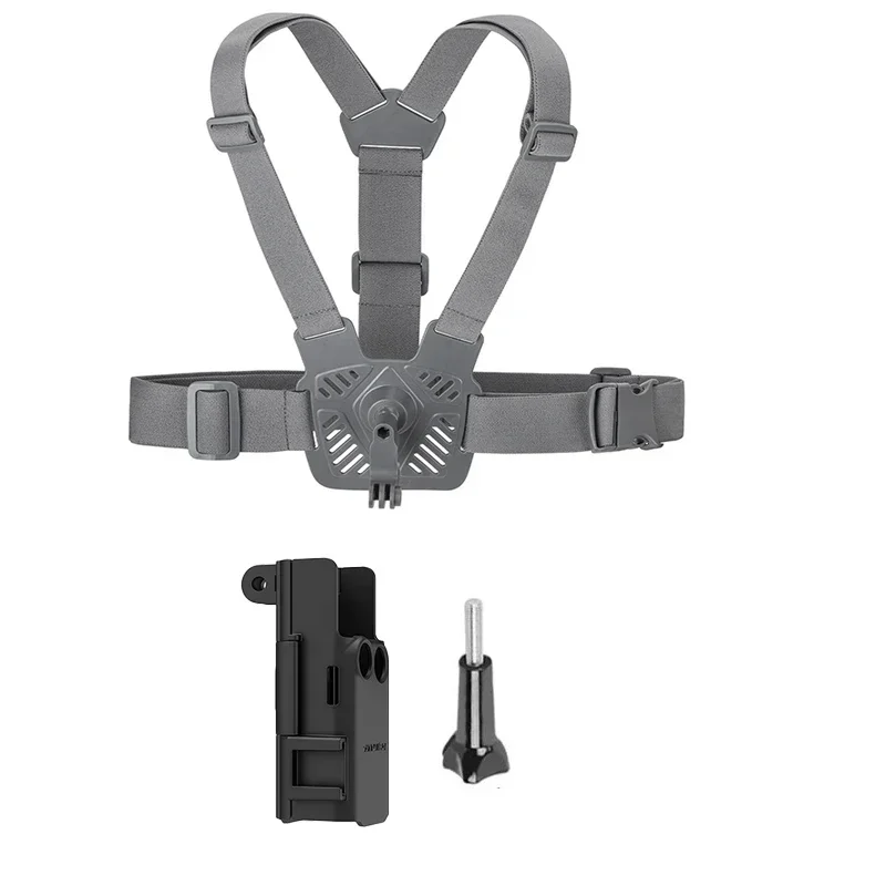 Harnais De Poitrine Réglable Pour DJI Osmo Pocket 3 - Support Poitrine Anti-vibration, Compatible GoPro - 10