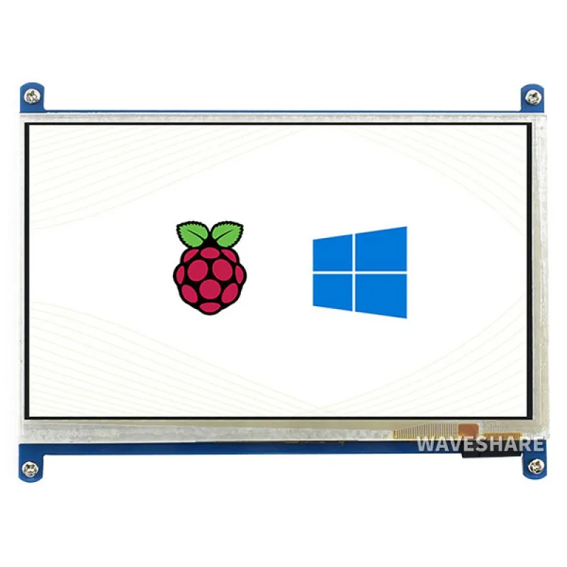 Polegadas Capacitivo Touch Screen Lcd b 800×480 Interface Hdmi Baixo Consumo de Energia 7
