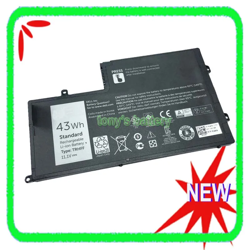 

New TRHFF Battery For Dell Inspiron 15 5445 5447 5448 5545 5547 5548 15-5547 5557 14-5447 N5447 N5547 1V2F6