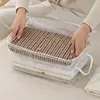 Dust-proof Large Capacity Storage Bag Quilt & Clothes Organizer With Zipper And Handles For Closet Wardrobe Household accessory 2