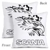 Pillow Covers Cartoon Sofa Decorative Home Double-sided Printing Short Plush Cute Cushion Cover S-S-Scanias 4