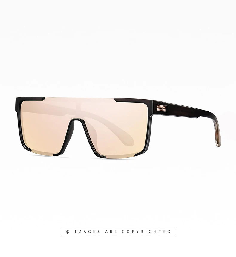 Flat Top Square Sunglasses For Men And Women Uv400 Protection_voghion.com