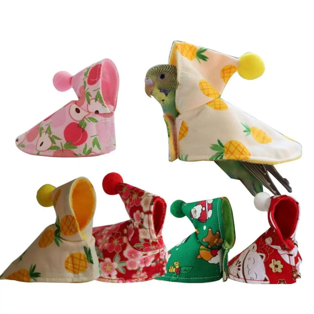 Bird Costume Parrot Dress Up Cartoon Cloak Anti-Lick Anti-Bite Warm Clothes Outdoor