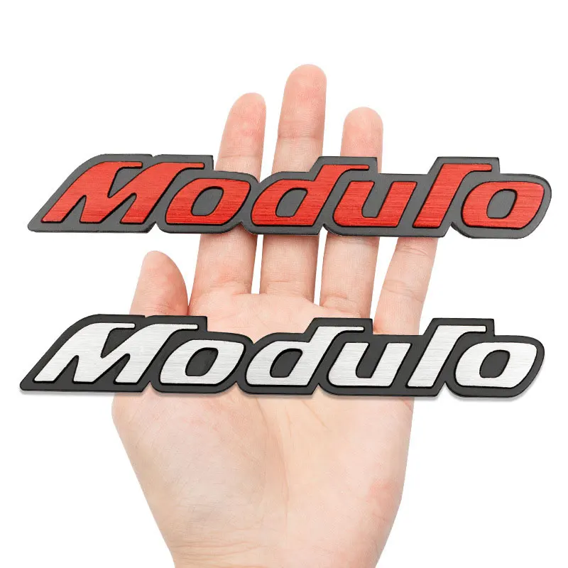 

Moduro letter logo Car stickers for Honda Accord Civic jazz Personalized 3D Body decoration Accessories modified universal decal
