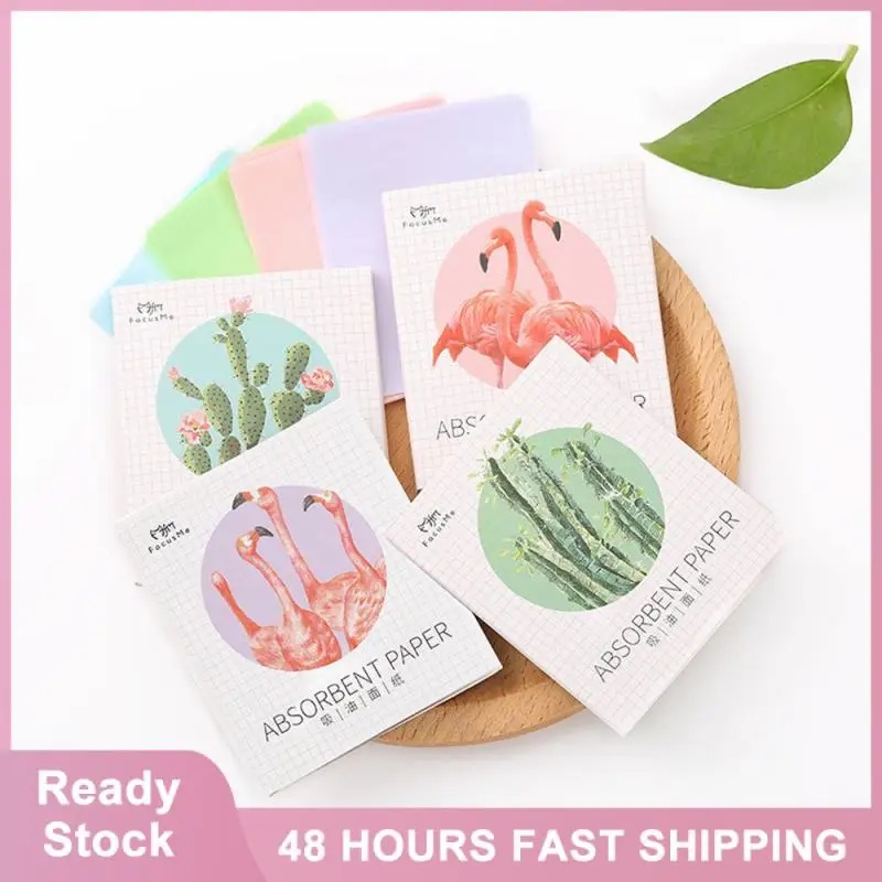 Facial Oil Control Oil Absorbing Paper Easy To Use Refreshing Face Soft And High Quality Make Up Facial Oil-absorbing Tissue