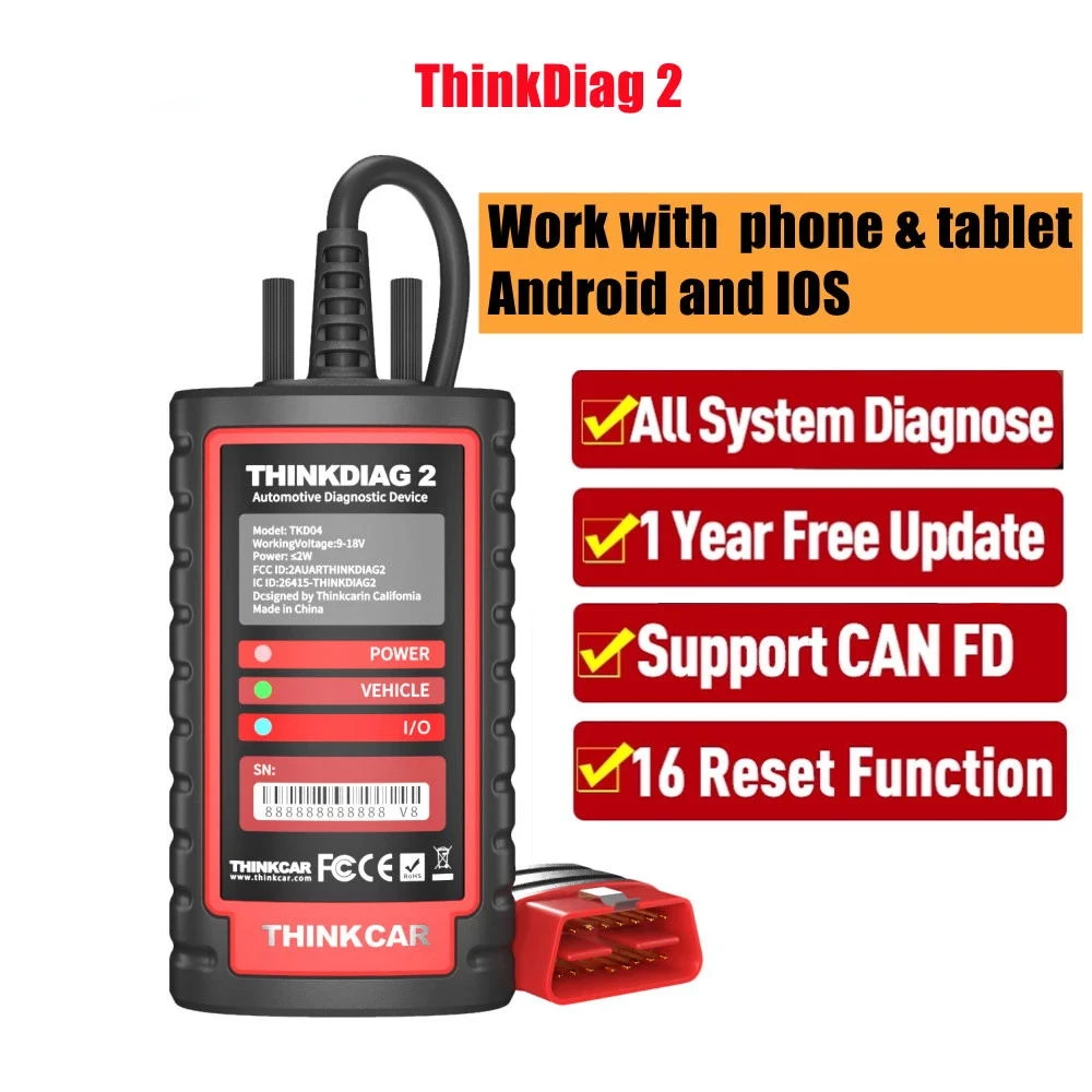 

2022 New Version 2 ALL software 1 Year Free Easydiag ECU Auto OBD Car Obd2 Automotive Scanner Diagnostic Tool
