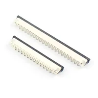 FPC FFC Pitch 0.5mm 1.0mm 25/40/50/60 Pin Socket Vertical SMT Mount Ribbon Flat Cable Connector 3