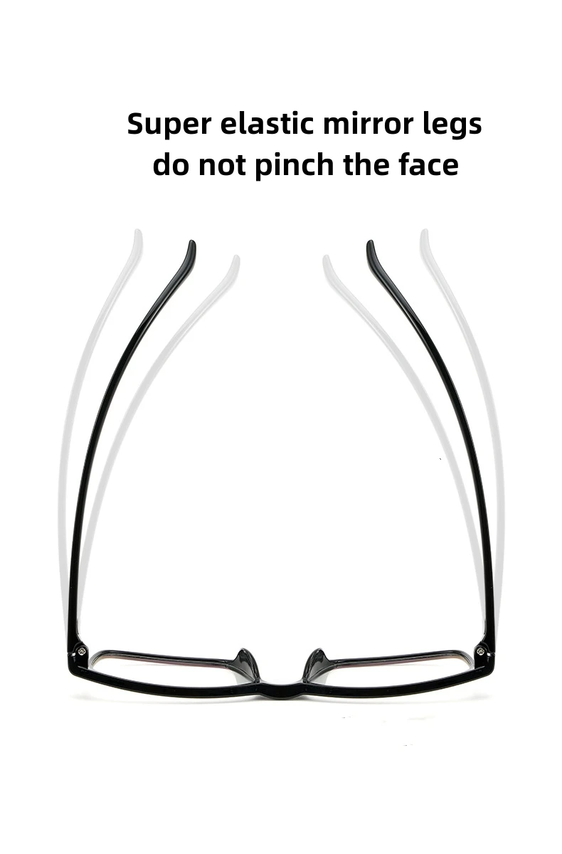 Firada Mode transparente Brillen Frauen Retro quadratische tr Brillen Myopie optische Brille Rahmen für Männer 06-15675 – Detail 10