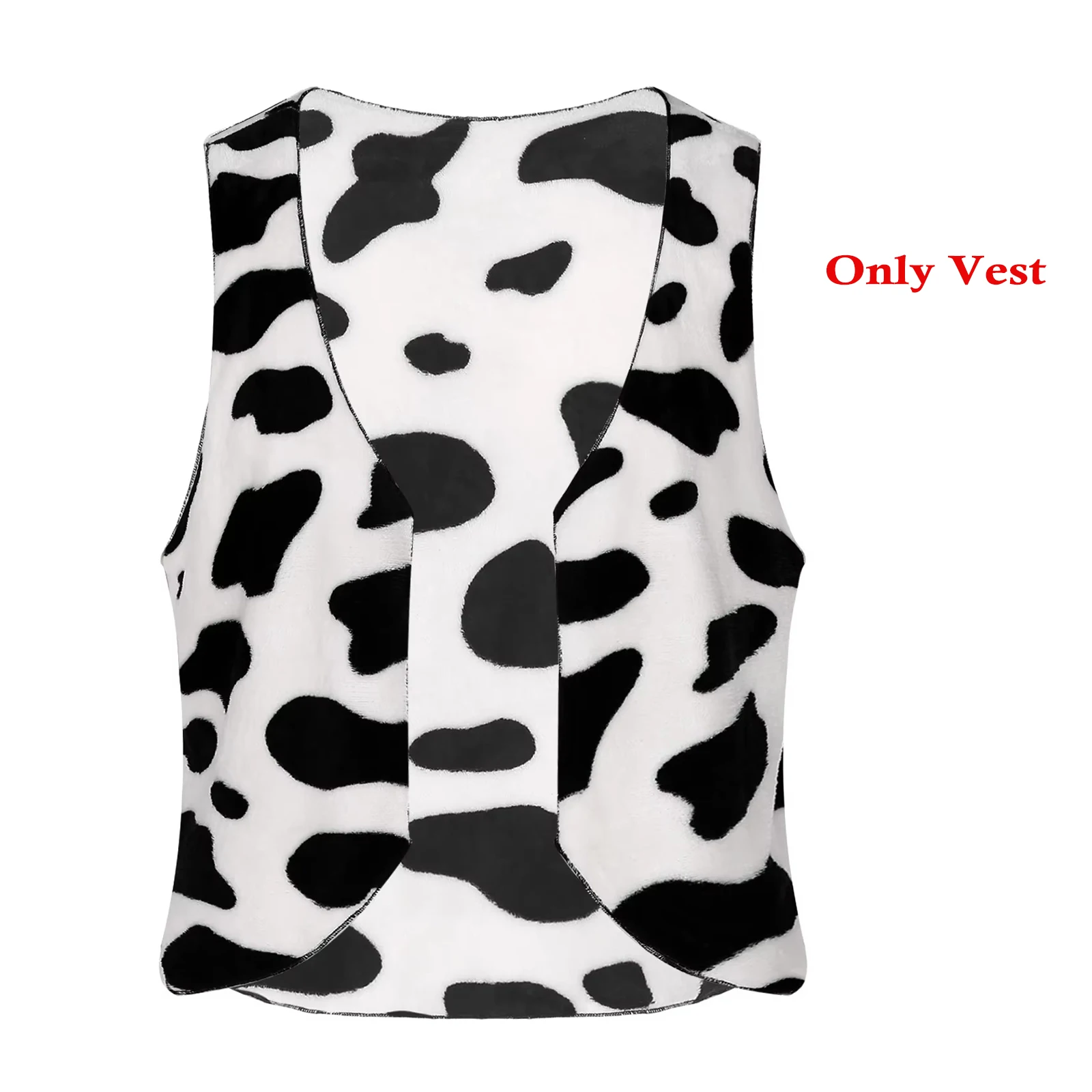 Men's Cowboy Cosplay Costume Set - Halloween Western Outfit with Waistcoat, Hat, and Bandanna Scarf