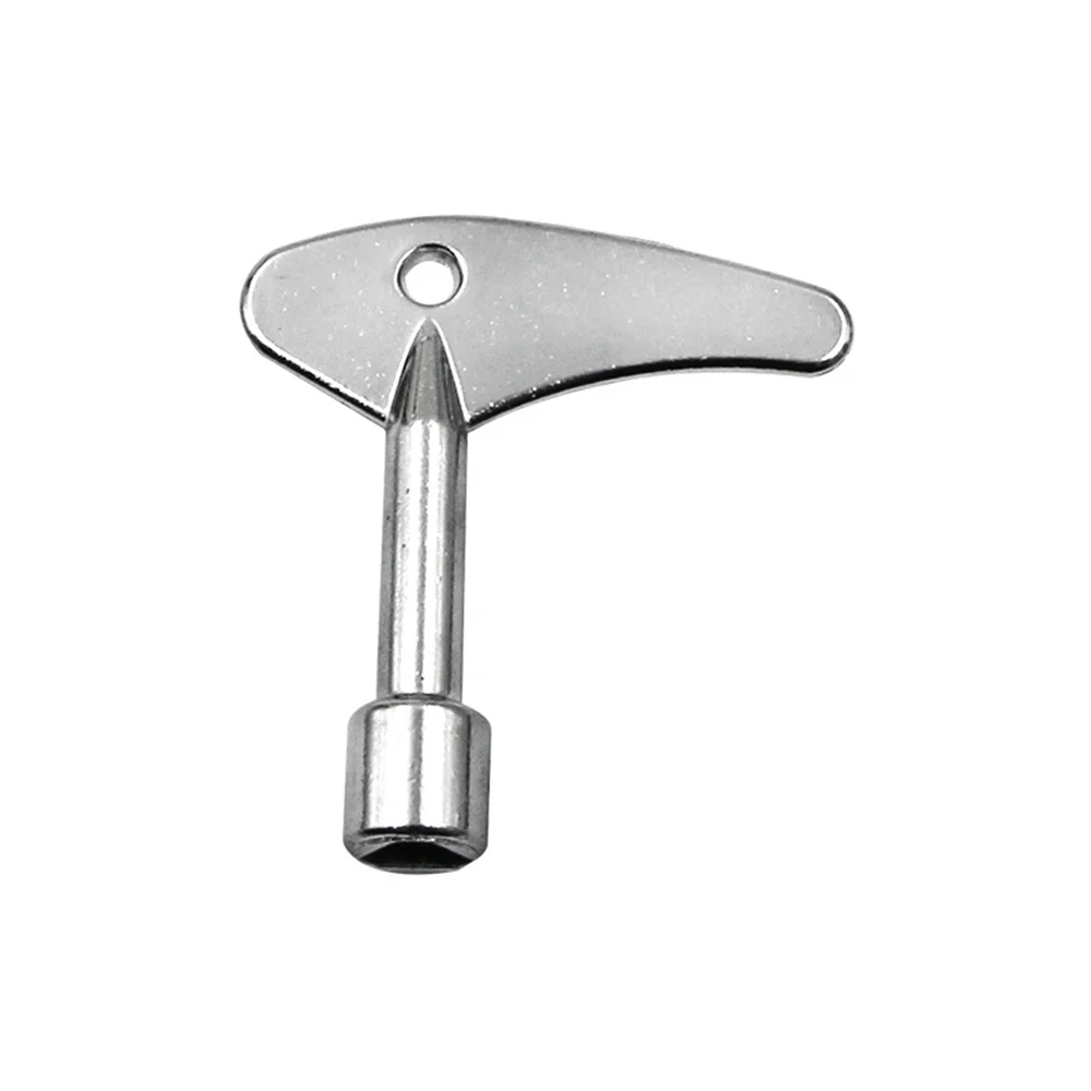 Electric Cabinet Car Elevator Cross Key Wrench Water Meter Valve Key Internal Triangle Wrench Multi-purpose Tool Portable 4