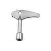 Electric Cabinet Car Elevator Cross Key Wrench Water Meter Valve Key Internal Triangle Wrench Multi-purpose Tool Portable 4