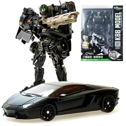 Dark Lockdown Transforming Robot Car Toy - Children's Birthday Gift (Lockdown)