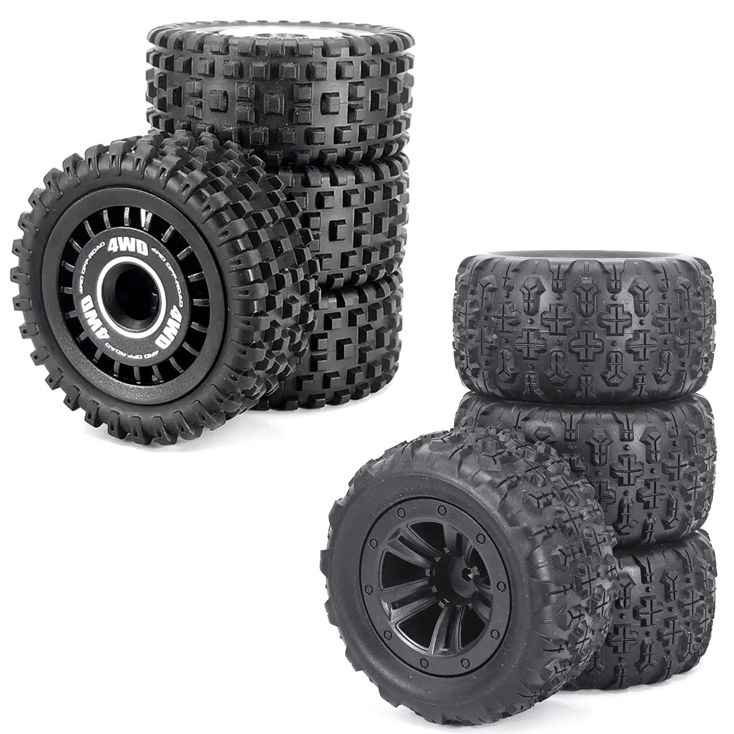 MJX H16H H16E H16P RC Car Spare Parts Hyper Go Truck Replacement Accessories Off Road Wheel