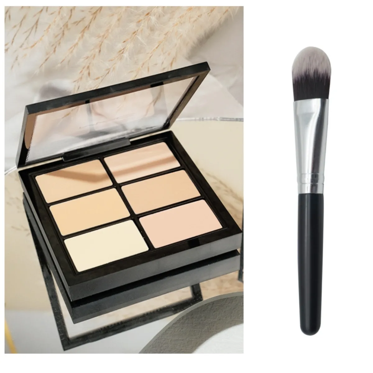 

mc make up Concealer Palette kit Facial contour Cosmetic Contour Palette Full Coverage Concealer Makeup bronzer poudre