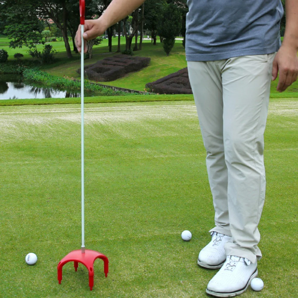 

PGM Golf Green, Gantry Cup Golf Green Hole Cup Flagpole Flagstaff Hole Cup Golf Club Durable Training Assist
