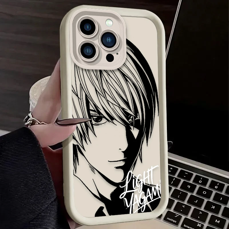 Death Note L & Misa Soft TPU Phone Case - Anime Character Design