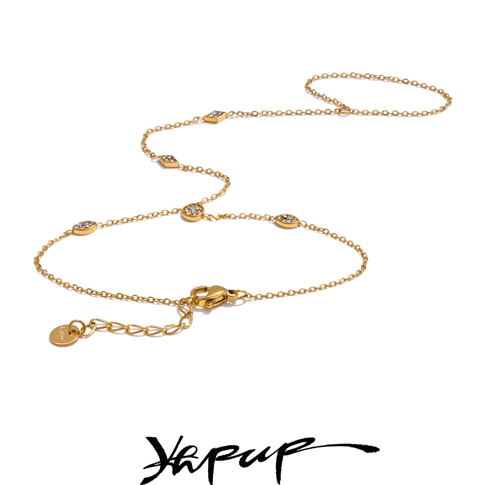 Yhpup Zirconia Bracelet Women
