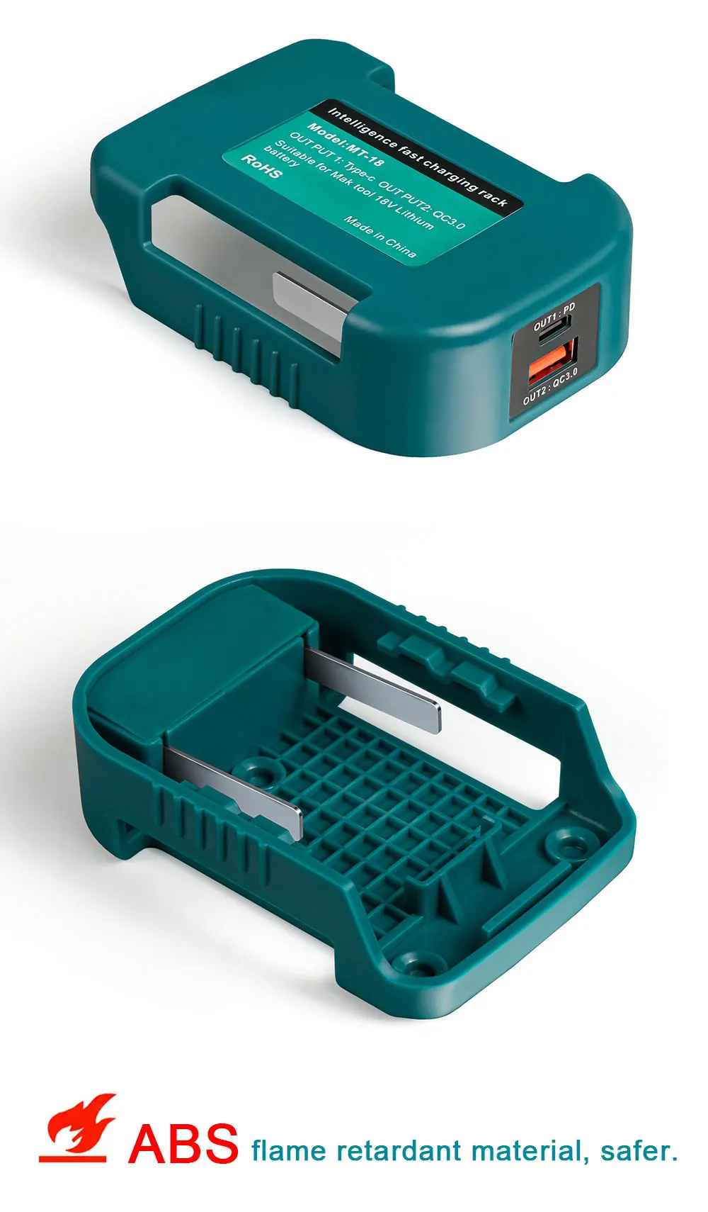 急速充電アダプター,18vバッテリー用充電器,14v,MAKita 1860