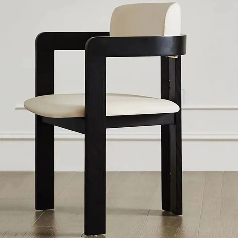 Качественные тонкие обеденные стулья, Яркие модные белые маленькие гостиничные мягкие ручки, детский итальянский стул, кухонная мебель, домашняя мебель
