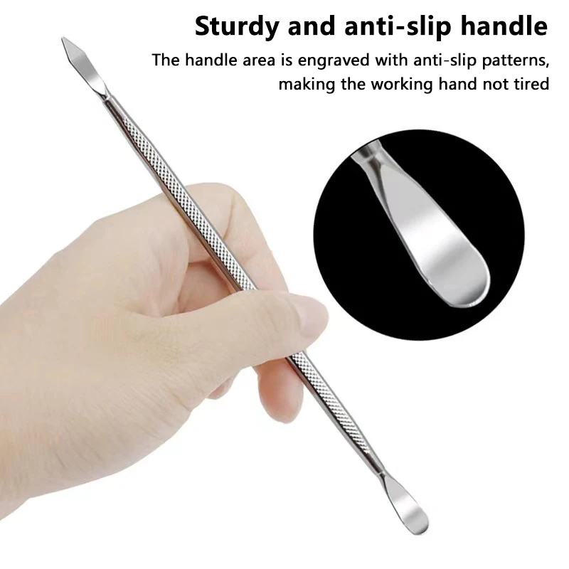 Kit di 3 attrezzi manuali per l'apertura di smartphone, spudger in metallo, strumenti di smontaggio e riparazione per tablet PC e cellulari APPLE, nuovo. - Image 3