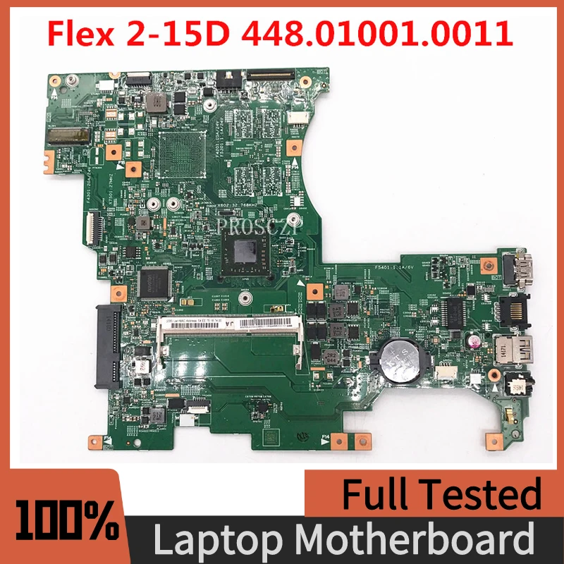 

High Quality Mainboard For Lenovo 15-D Flex2-15D Laptop Motherboard 13310-1 448.01001.0011 With A8-6400 CPU LF155M 100% Tested