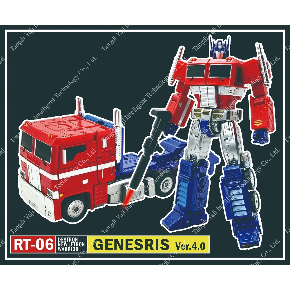 Disponibile Giocattoli Trasformabili Leader degli Autobot Originali RT06 RT-06 Action Figure Modello da Collezione Set Regalo Nuovo Arrivo - immagine 2