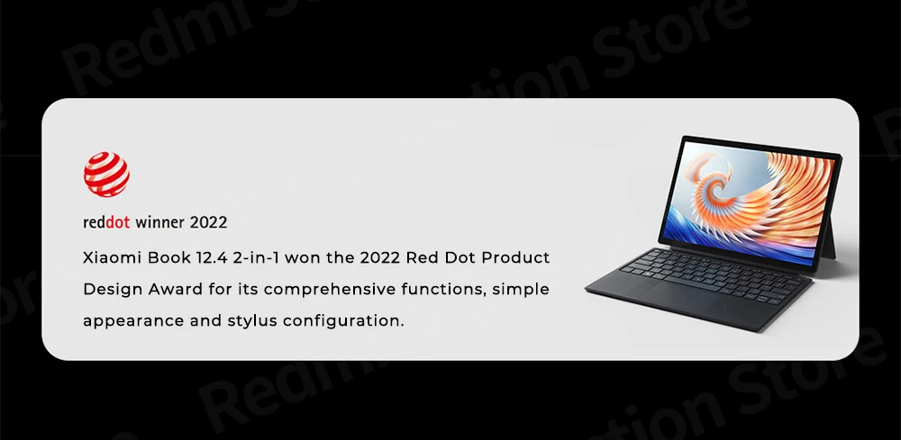 Xiaomi Book 12.4 Tablet: Snapdragon 8cx Gen2, 8GB RAM, 256GB Storage, 2.5K Touch Screen PC Description Image.This Product Can Be Found With The Tag Names Computer Office, Laptop, Laptops