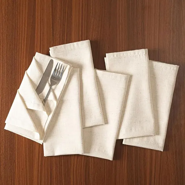 Polyester Tablecloth Napkins 3