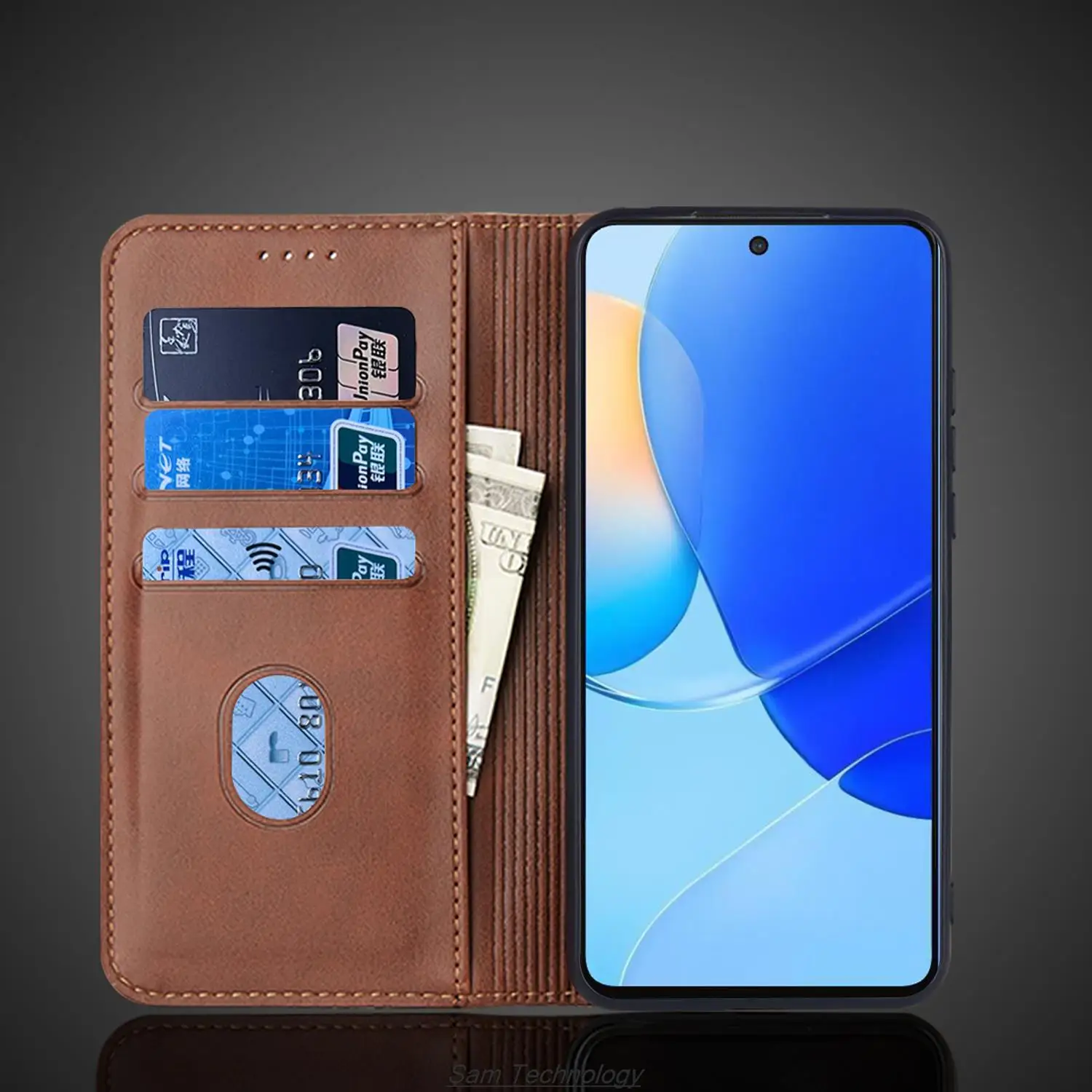 Huawei Nova 9 SE / Nova 9SE / Nova9 SE 홀스터 플립 커버 케이스 지갑 가방 Fundas Coque 용 자기 매력 가죽 케이스