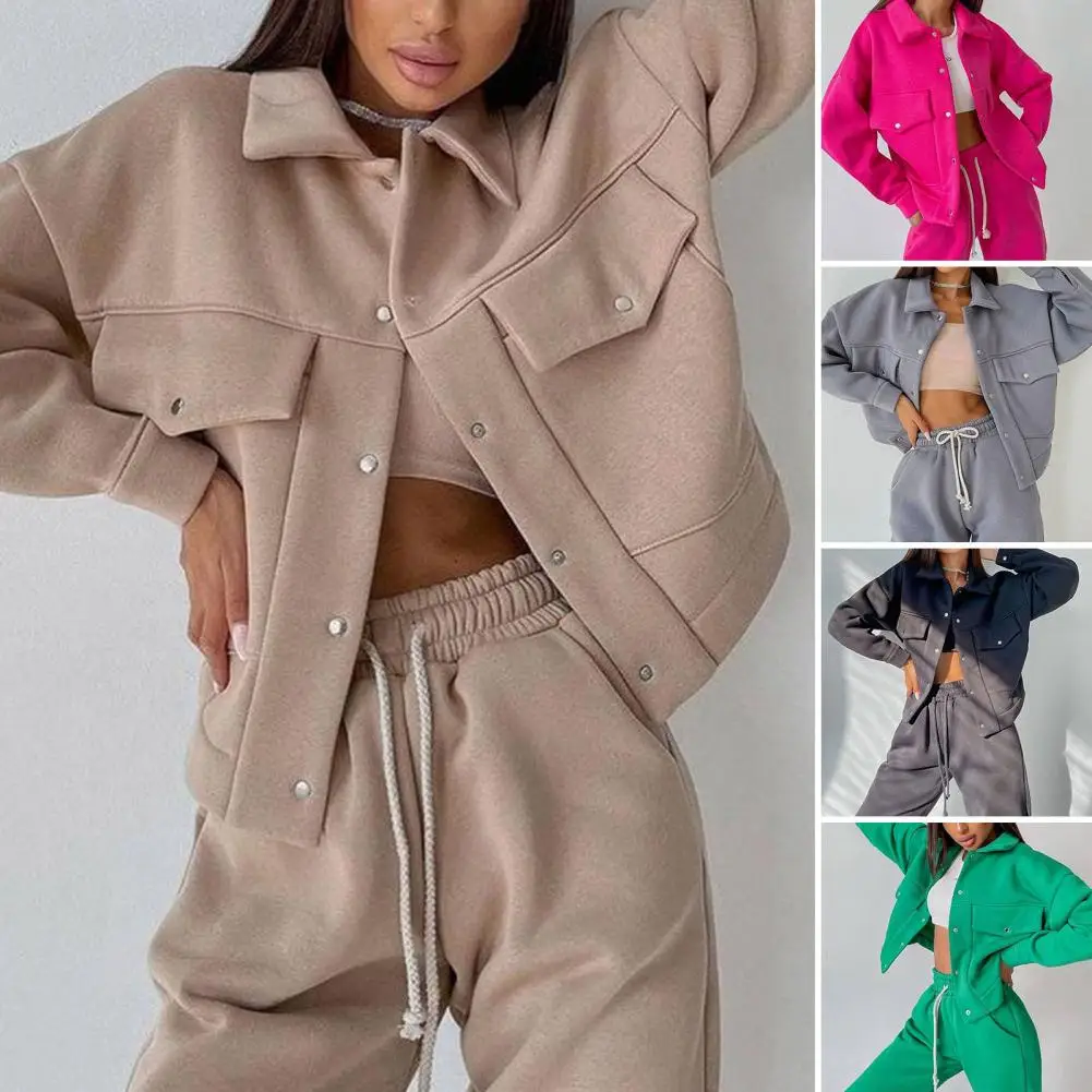 Womens Oversized Tracksuit Warm Fleece Suits Hoodies Tops Casual Sweatshirts Jogging Pant Outfits Sweatpants tokyo revengers sweater pants suit anime cosplay couple oversized hoodies and sweatpants set hooded sweatshirts tracksuits top