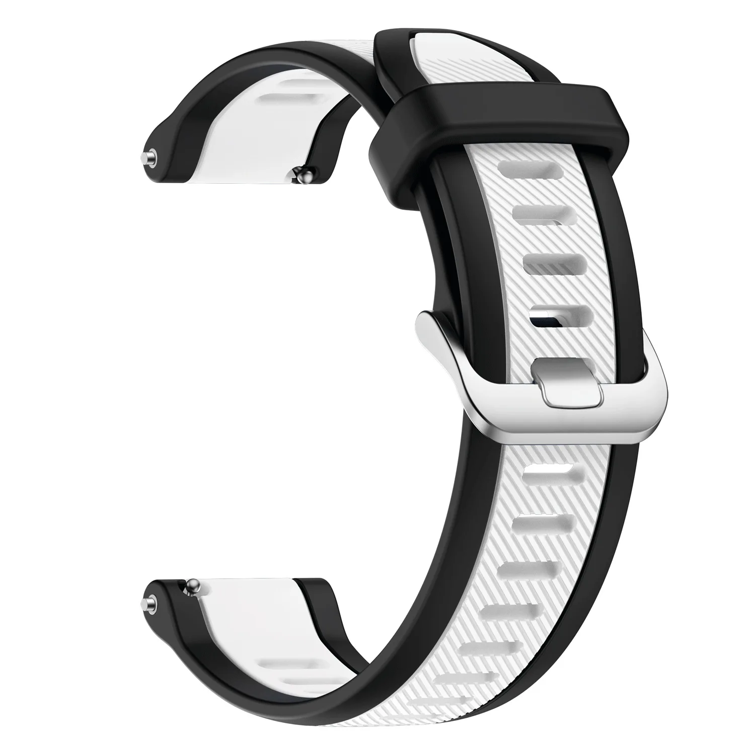 Versatile Silicone Watch Strap - 20mm/22mm