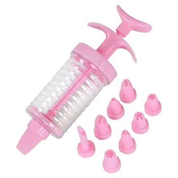 8-Piece Icing Nozzle & Syringe Pastry Decoration Set 1