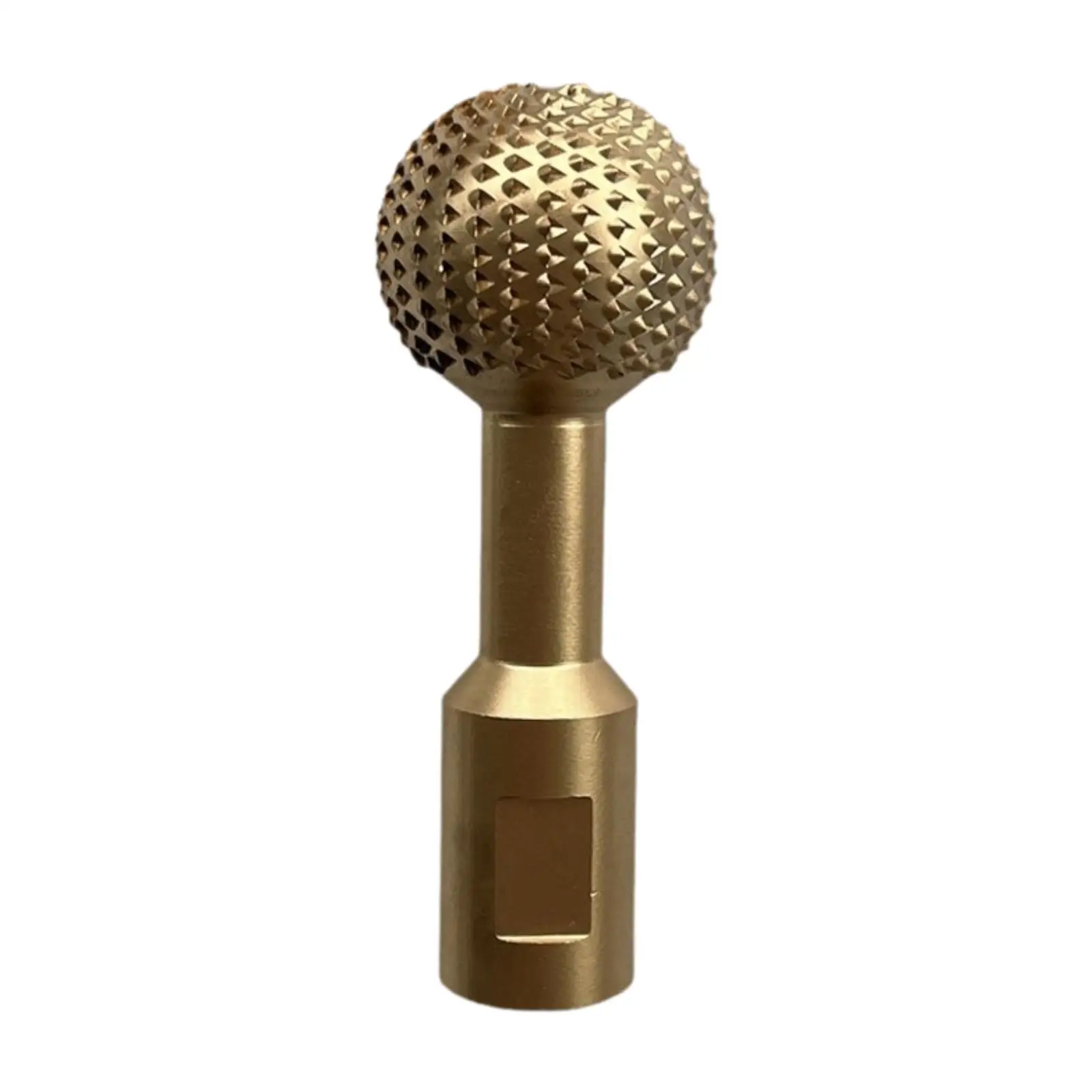 Sphere Rotary Burr Drilling Bit Ball Grinding Head Accessories Carbon Steel for Angle Grinder Grinding Wood Carving Engraving