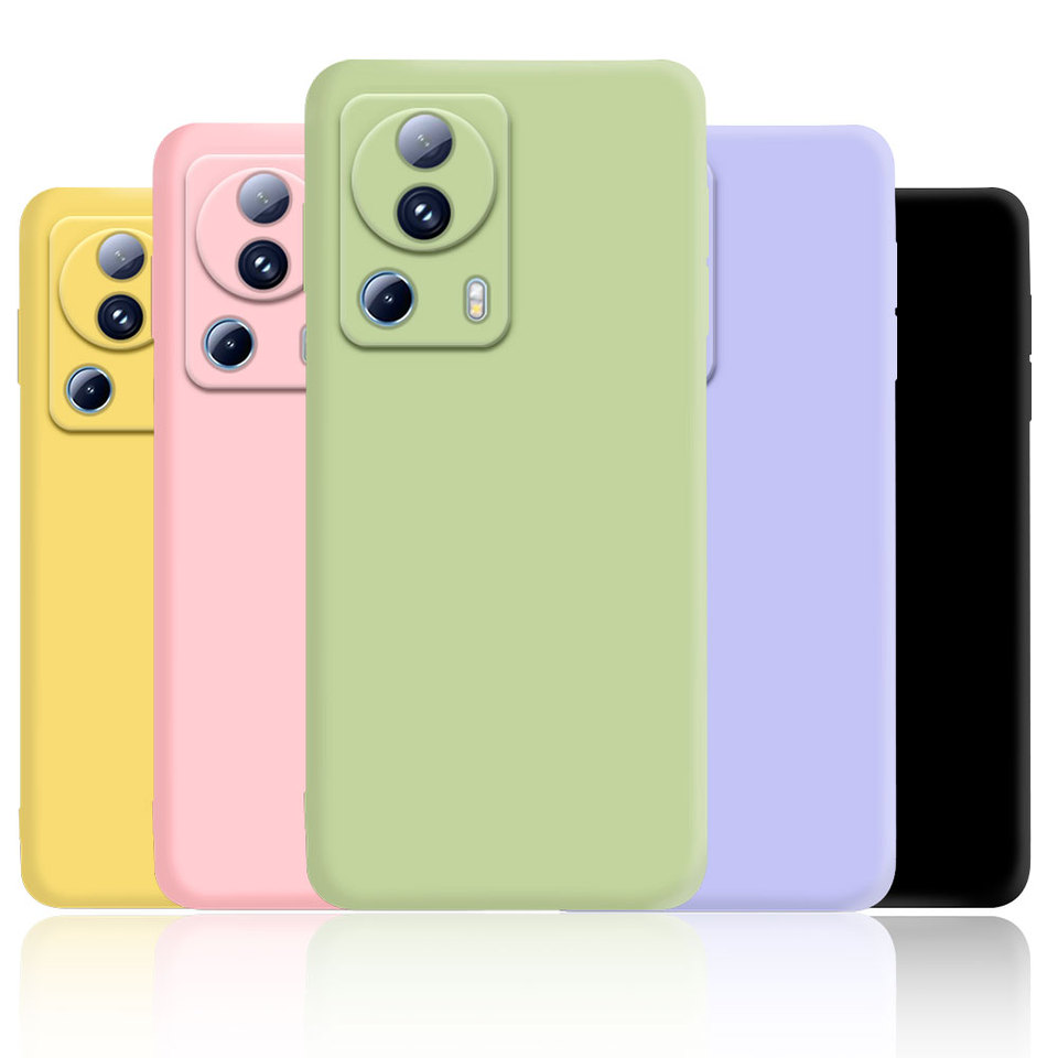 For Xiaomi 13 Lite Case Original Soft Silicone TPU Back Cover For Xiaomi 13 Lite Phone Cases For Xiaomi 13 Lite Fundas