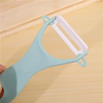 ห้องครัวเซรามิค Peeler 4 สีผักผลไม้ Peeler ครัวมันฝรั่งแครอทแตงกวา Peeler Peeling Gadgets ครัว 9
