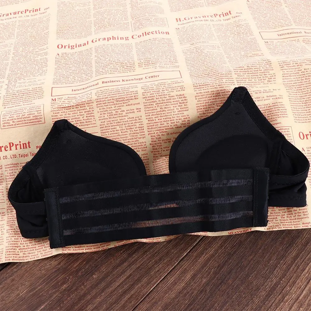 

Non Slip 4 Rows 3 Hooks Solid Color Elastic Band Transparent Bra Strap Bra Accessories Entension Buckle Extender Shoulder Strap