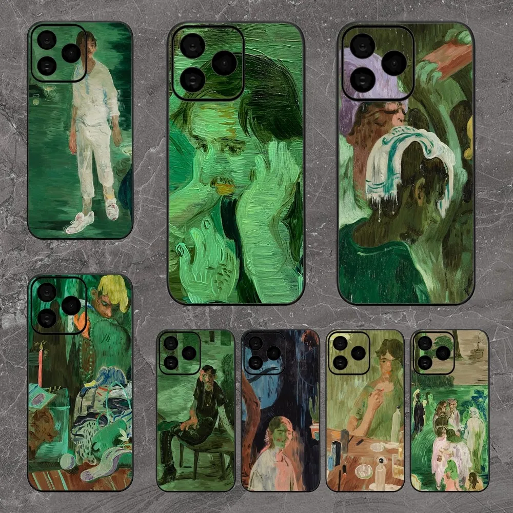 Salman Toor Art Phone Case Für Iphone 8 15 Plus 11 12 13 Pro Max 14 14 15Pro Max