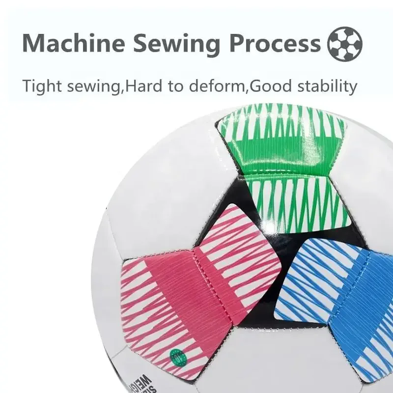 Soccer Ball Official Size 5 PVC PU Material Football High Quality Seamless Wear-resistant Explosion-proof TPU Match Footy Balls
