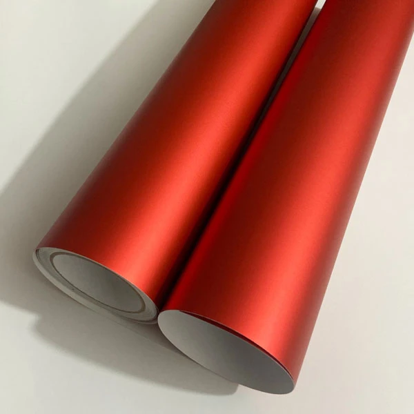 Film Covering Rouge mat chrome vinyle adhesif -stylepiv-wrap