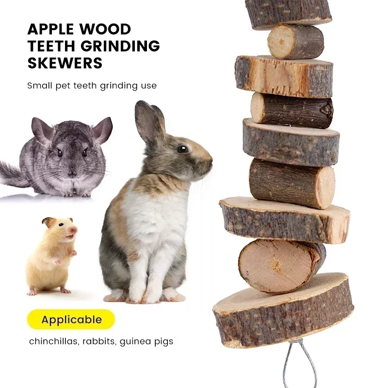 Wooden Sticks for Small Pets Natural Chew Toys