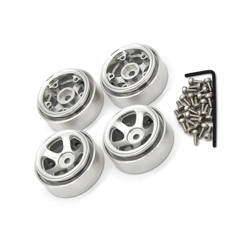 

Металлическая ступица обода колеса Beadlock для 1/18 FMS EAZYRC Rochobby Toyota FJ Cruiser Patriot Katana обновленные детали для радиоуправляемых автомобилей