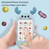 Puzzle bilingual mobile phone Simulation light music multi-functional simulation puzzle mobile phone 2