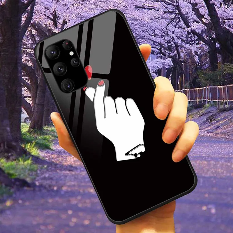 Enhanced Tempered Glass Cover Bumper Protective Phone Shell