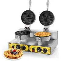 Maker Stainless Steel Iron Machine for Restaurants, Large Maker, Commercial Waffle Machine 1