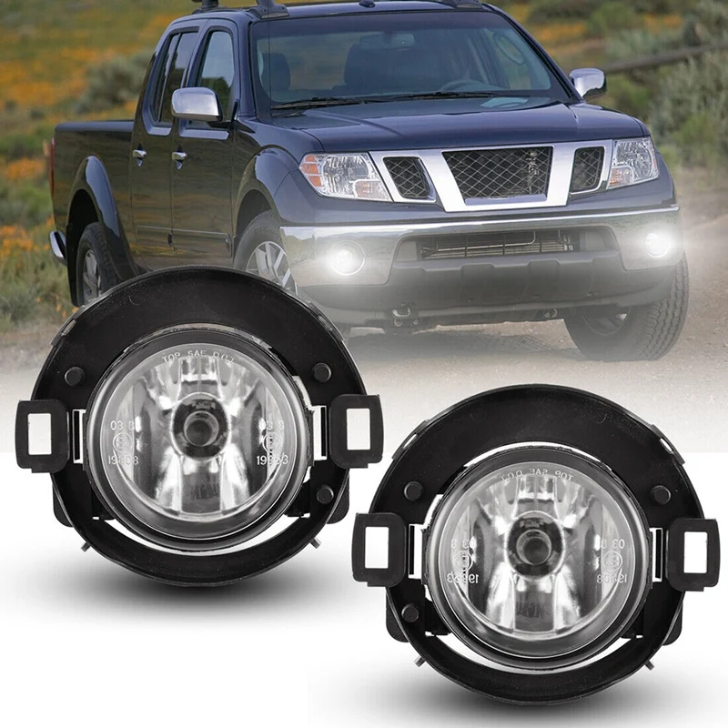 

1 Pair Front Driving Bumper Lamps Fog Lights With Wiring Switch For 2010-2019 Nissan