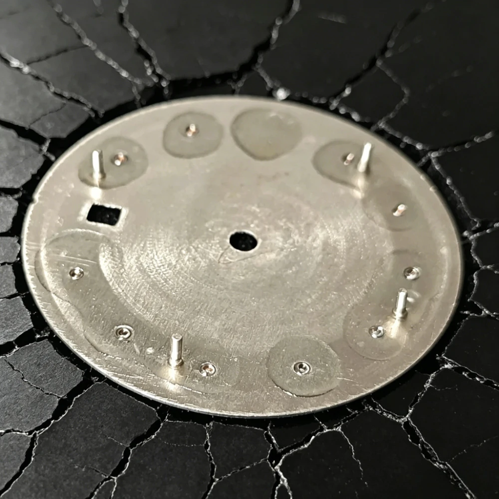 삼각대 31mm 다이아몬드 다이얼 8215 2824 2836 2813 무브먼트 HILEGU HL00200648 로그 손목시계 부품 삼각대