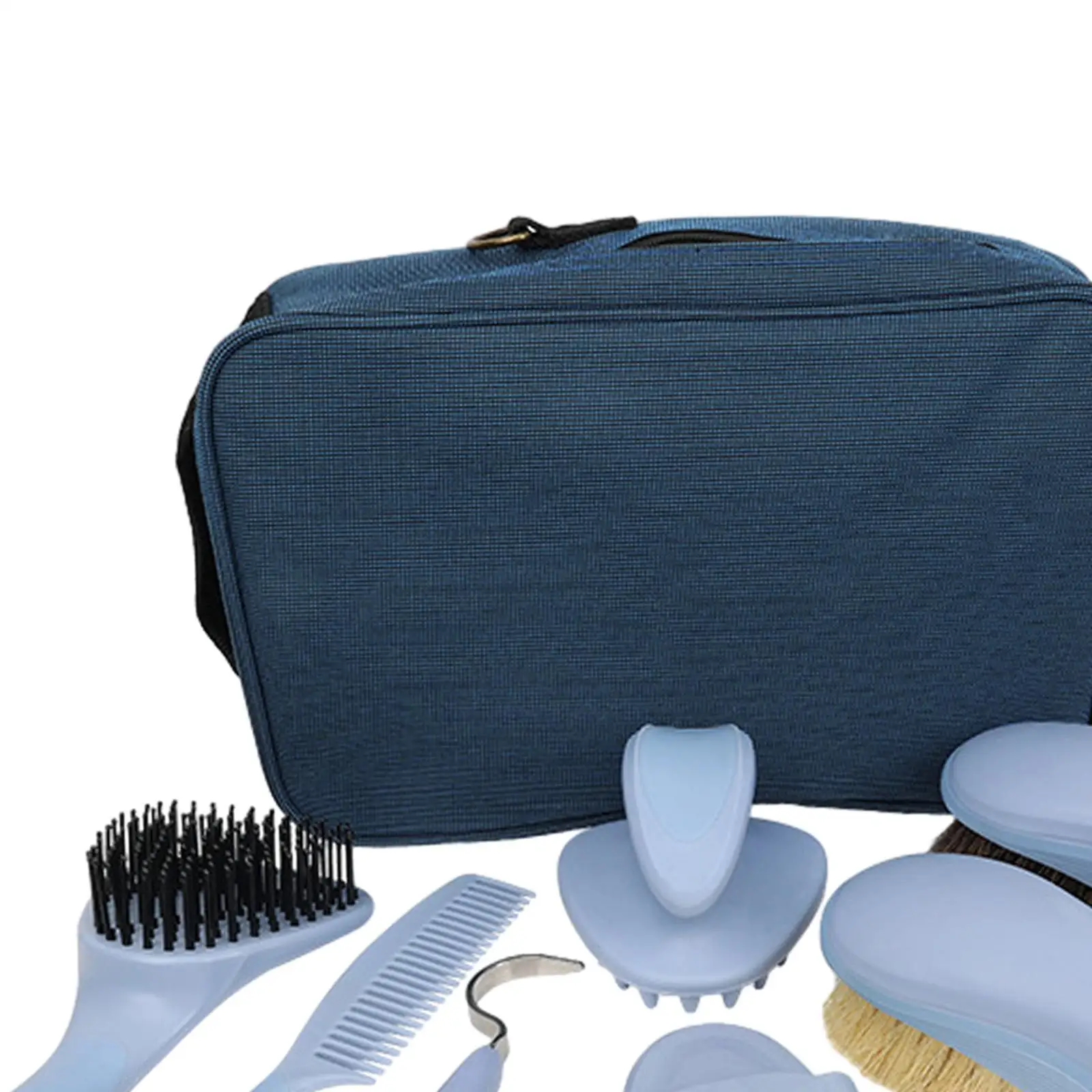 8Pcs Horse Grooming Kit Equestrian Maintenance Set for Horse Riders Adults