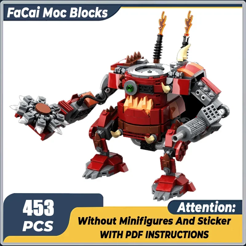 

Military Moc Building Bricks Small Combat Walker Model Technology Blocks Holiday Gifts Toys For DIY Assembly Mechanical Tank