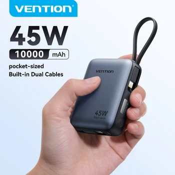 Vention 45W 10000mAh Power Bank