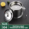Stainless Steel Oil Filter Pot 4